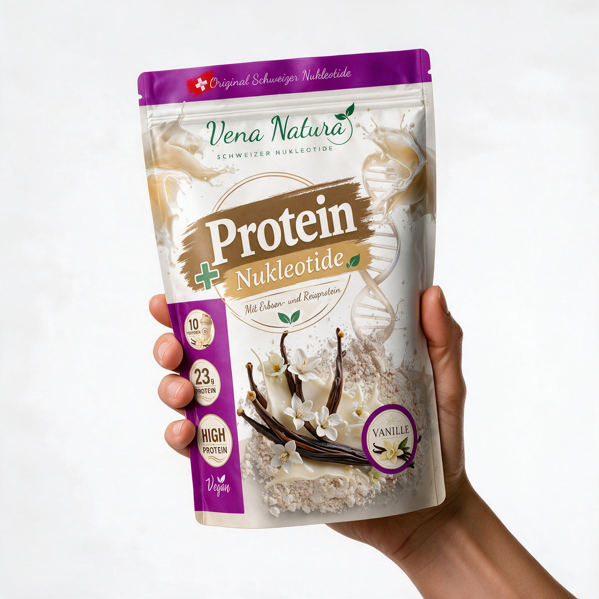 Nukleotide Proteinpulver vegan