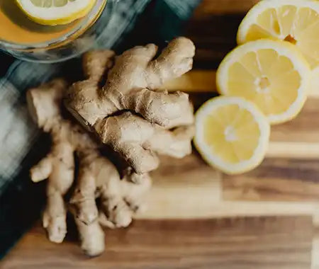 Ginger and lemon