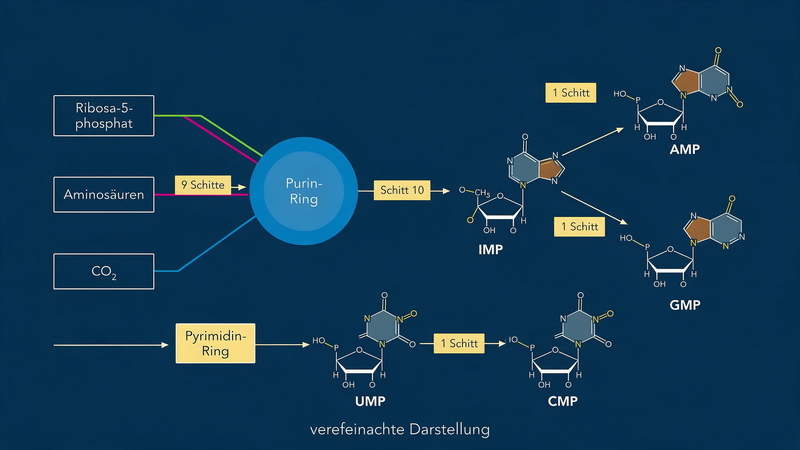 Eigensynthese (De-novo-Synthese)