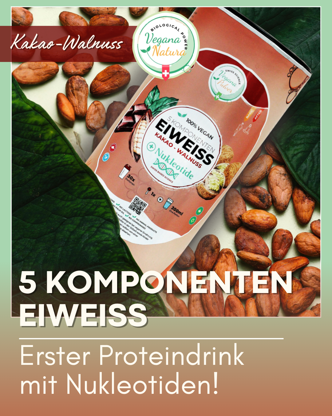 Nukleotide Proteinpulver vegan - aktuell im SALE %