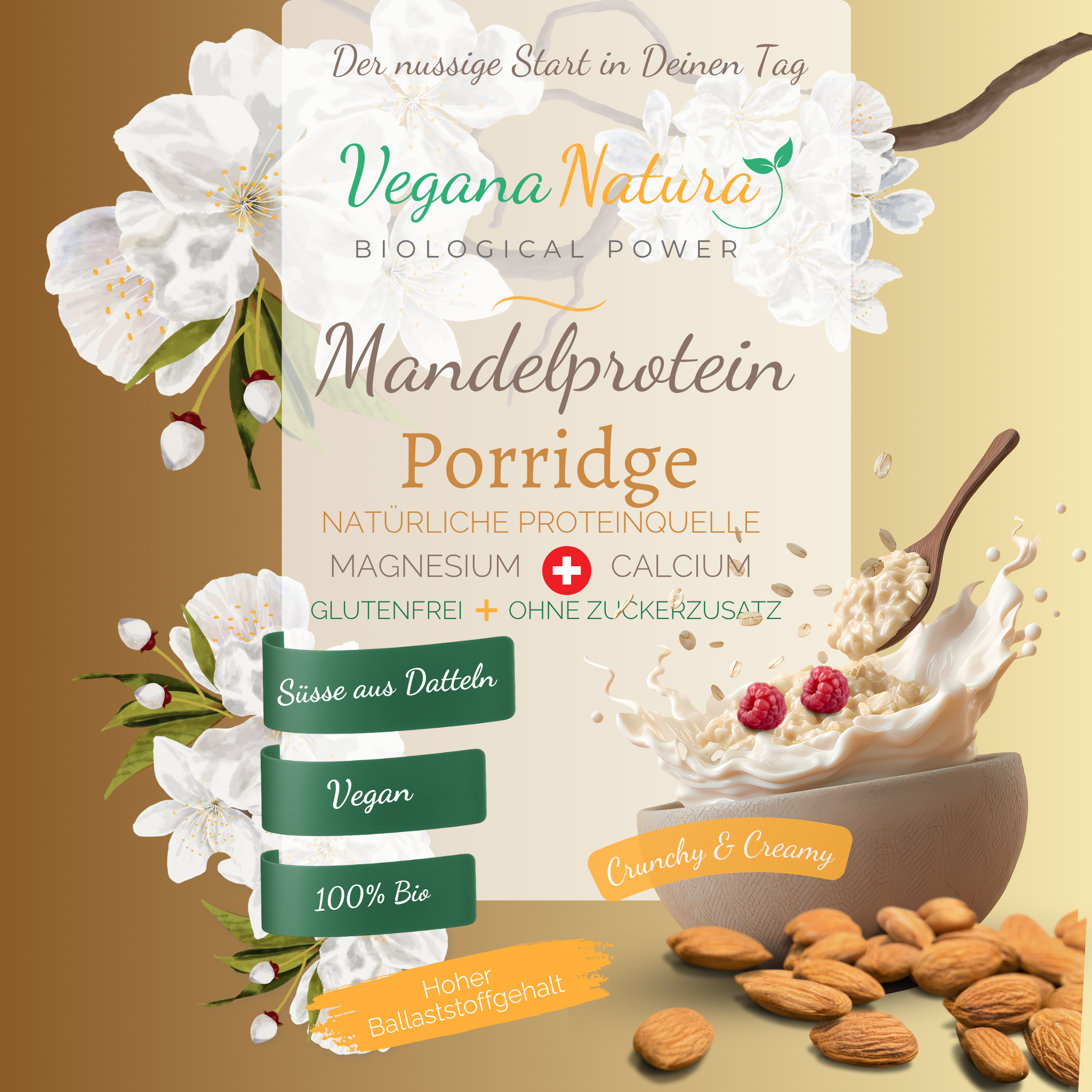 MandelProtein PORRIDGE BIO