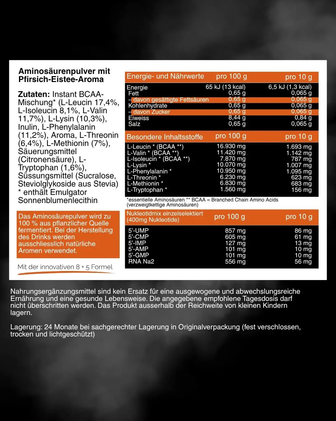 Nukleotide - NukleoMAP13 essentielle Aminosäuren+ Nukleotide