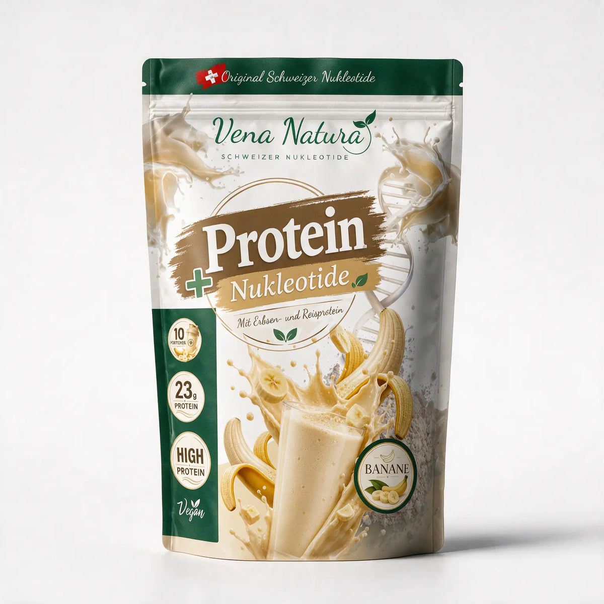 Nukleotide Proteinpulver vegan