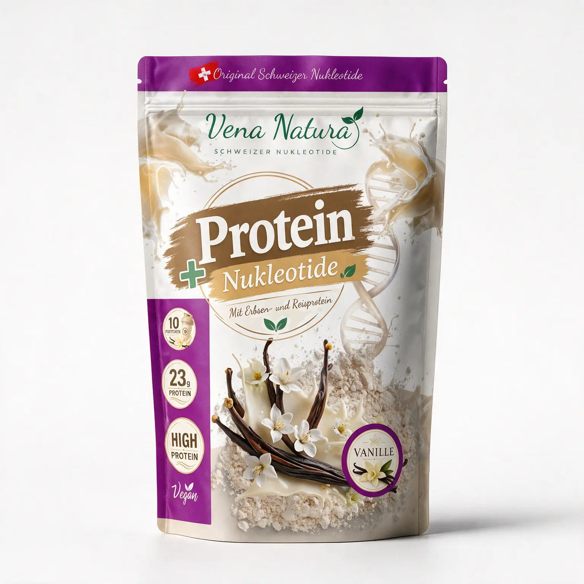 Nukleotide Proteinpulver vegan