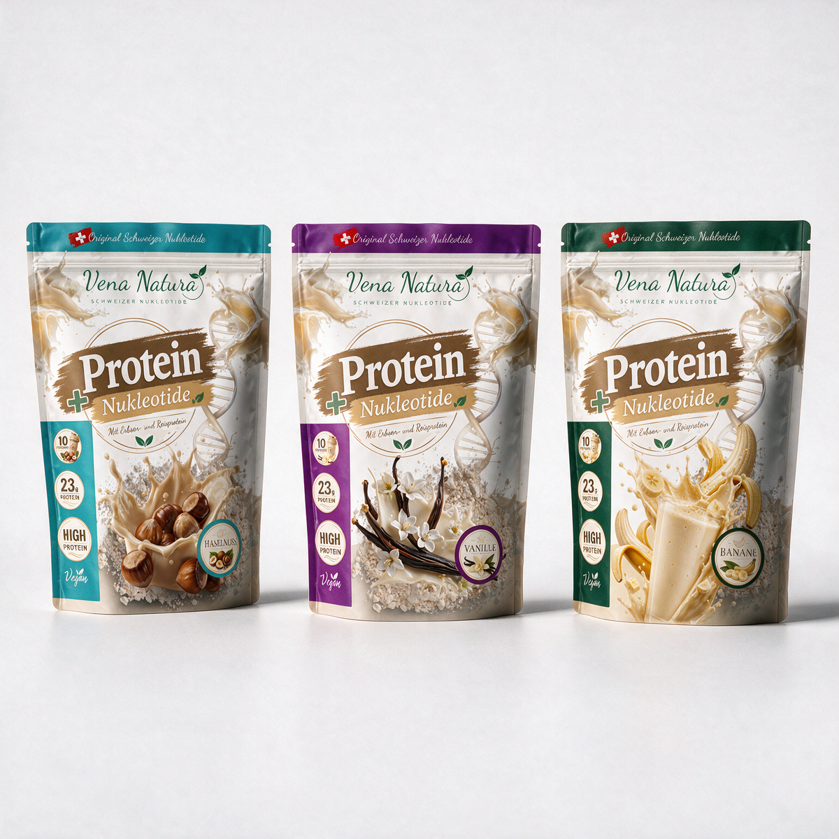 Nukleotide Proteinpulver vegan